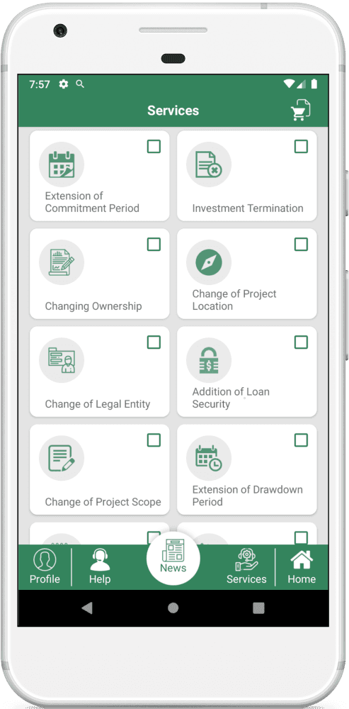The Saudi Industrial Development Fund, mobile — screenshot 2